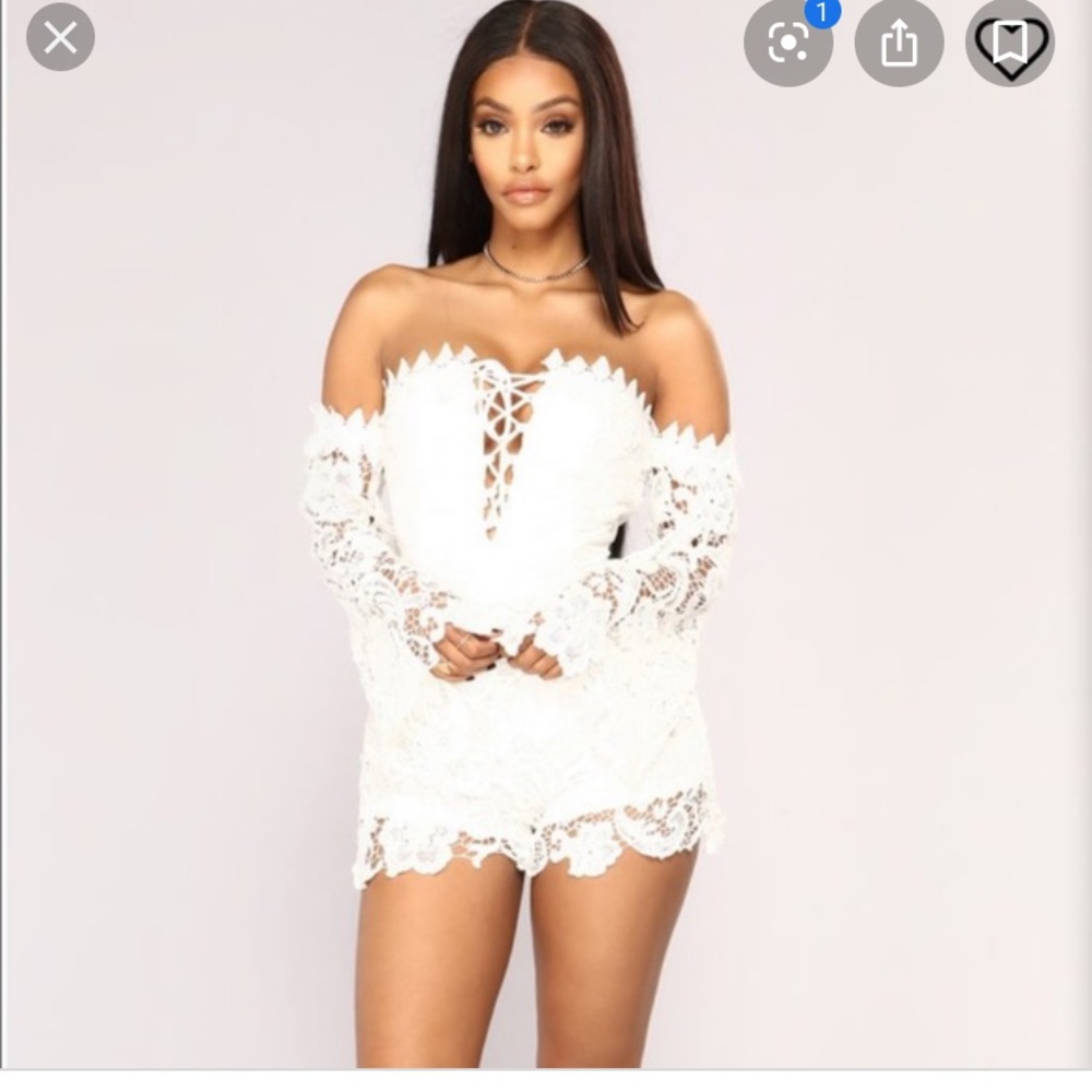 Fashion nova long sleeve romper